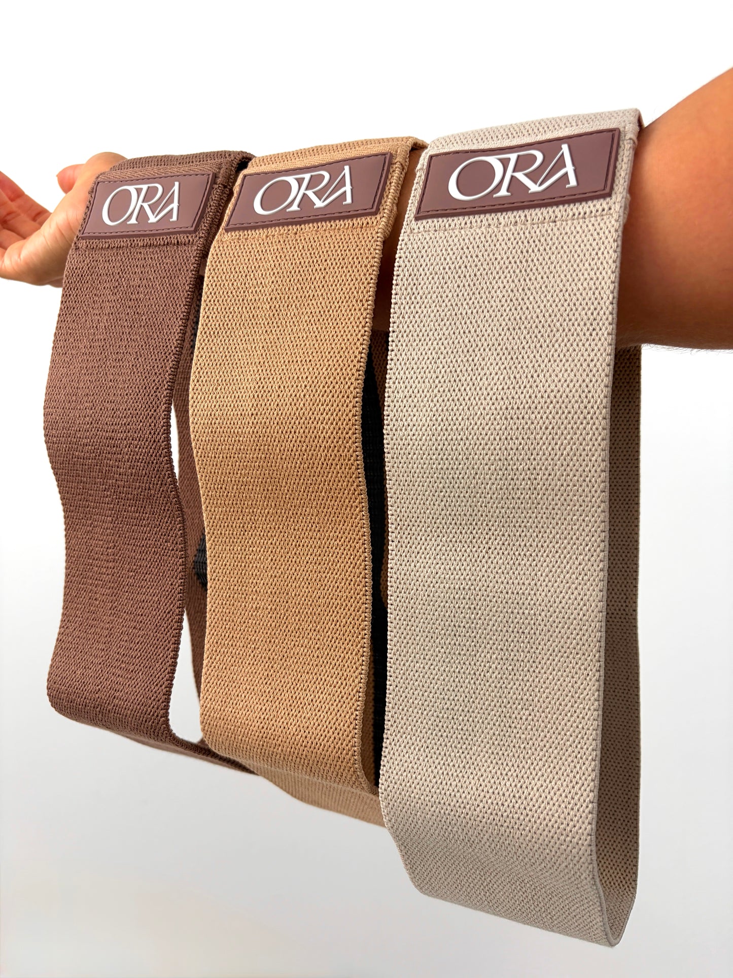 Bande de résistance en tissu pour renforcement musculaire — ORA by CR